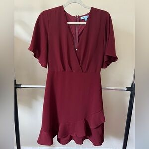 Maroon dress